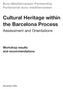 Cultural Heritage within the Barcelona Process