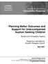 Planning Better Outcomes and Support for Unaccompanied Asylum Seeking Children
