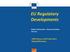 EU Regulatory Developments