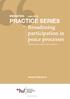 MEDIATION. June 2014 PRACTICE SERIES. Broadening participation in peace processes. Dilemmas & options for mediators.