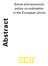 Abstract. Social and economic policy co-ordination in the European Union