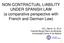NON-CONTRACTUAL LIABILITY UNDER SPANISH LAW (a comparative perspective with French and German Law)
