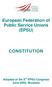 European Federation of Public Service Unions (EPSU)