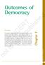 Outcomes of Democracy NCERT
