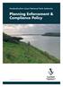 Pembrokeshire Coast National Park Authority Planning Enforcement & Compliance Policy