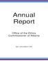 Annual Report. Office of the Ethics Commissioner of Alberta