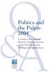 Politics and the Pulpit: A Guide to the Internal Revenue Code Restrictions on the Political Activity of Religious Organizations