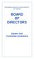 METROPOLITAN UTILITIES DISTRICT OF OMAHA BOARD OF DIRECTORS. Bylaws and Committee Guidelines