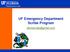 UF Emergency Department Scribe Program.