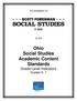 Ohio Social Studies Academic Content Standards Grade-Level Indicators Grades K- 7