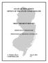 STATE OF NEW JERSEY OFFICE OF THE STATE COMPTROLLER PROCUREMENT REPORT