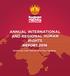 ANNUAL INTERNATIONAL AND REGIONAL HUMAN RIGHTS REPORT Transforming society. Securing rights. Restoring dignity.