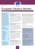 European Vacancy Monitor