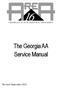 The Georgia AA Service Manual
