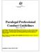 Paralegal Professional Conduct Guidelines