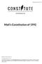 Mali's Constitution of 1992