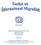 United Nations. Department of Economic and Social Affairs Population Division Migration Section  June 2012