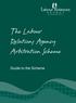 The Labour Relations Agency Arbitration Scheme. Guide to the Scheme