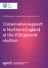 SPERI British Political Economy Brief No. 13. Conservative support in Northern England at the 2015 general election.