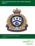 WEST VANCOUVER PUBLIC SAFETY SURVEY RESEARCH RESULTS