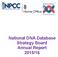 National DNA Database Strategy Board Annual Report 2015/16