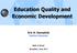 Education Quality and Economic Development