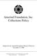 Amerind Foundation, Inc. Collections Policy