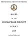 RULES CHESAPEAKE CIRCUIT COURT