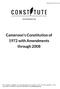 Cameroon's Constitution of 1972 with Amendments through 2008