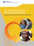 THE AFRICAN SOCIAL DEVELOPMENT INDEX. Measuring Inclusive Development for Structural Transformation