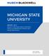MICHIGAN STATE UNIVERSITY. REPORT 1 OF 2 Review of Michigan State University s Policy on Relationship Violence and Sexual Misconduct