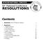 RESOLUTIONS. Contents. 53 rd National Conference AFRICAN NATIONAL CONGRESS. 1. Declaration of the 53 rd National Conference 2