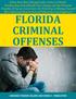 FLORIDA CRIMINAL OFFENSES AMANDA POWERS SELLERS AND JENNA C. FINKELSTEIN