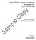 Sample Public Company Limited by Guarantee Ltd. ACN Sample Copy. Public Company Limited by Guarantee. Prepared for: Reckon Docs
