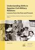 Understanding Shifts in Egyptian Civil-Military Relations