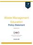 Waste Management Education