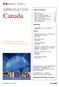 IMMIGRATION Canada. Applying for a Temporary Resident Visa Outside Canada. Table of Contents. Appendix. Forms