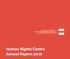 Human Rights Centre Annual Report 2012