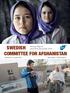 SWEDISH COMMITTEE FOR AFGHANISTAN. Annual Report and Final Accounts 2014 کمیته سویدن برای افغانستان د افغانستان لپاره د سویډن کمیټه