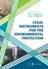 LEGAL INSTRUMENTS FOR THE ENVIRONMENTAL PROTECTION