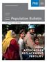 Population Bulletin INDIA APPROACHES REPLACEMENT FERTILITY BY CARL HAUB AND O.P. SHARMA POPULATION REFERENCE BUREAU VOL. 70, NO. 1.