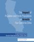 The Impact of Probation and Parole Populations on Arrests in Four California Cities