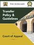 Transfer Policy & Guidelines