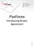 PaxForex Introducing Broker Agreement