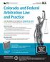 Colorado and Federal Arbitration Law and Practice