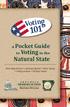 A Pocket Guide to Voting in the Natural State