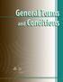 GeneralTerms. andconditions