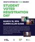 Student Voter Registration Day