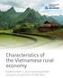 Characteristics of the Vietnamese rural economy