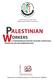 Palestinian Workers: A Comprehensive Report on Work Conditions, Priorities and Recommendations
